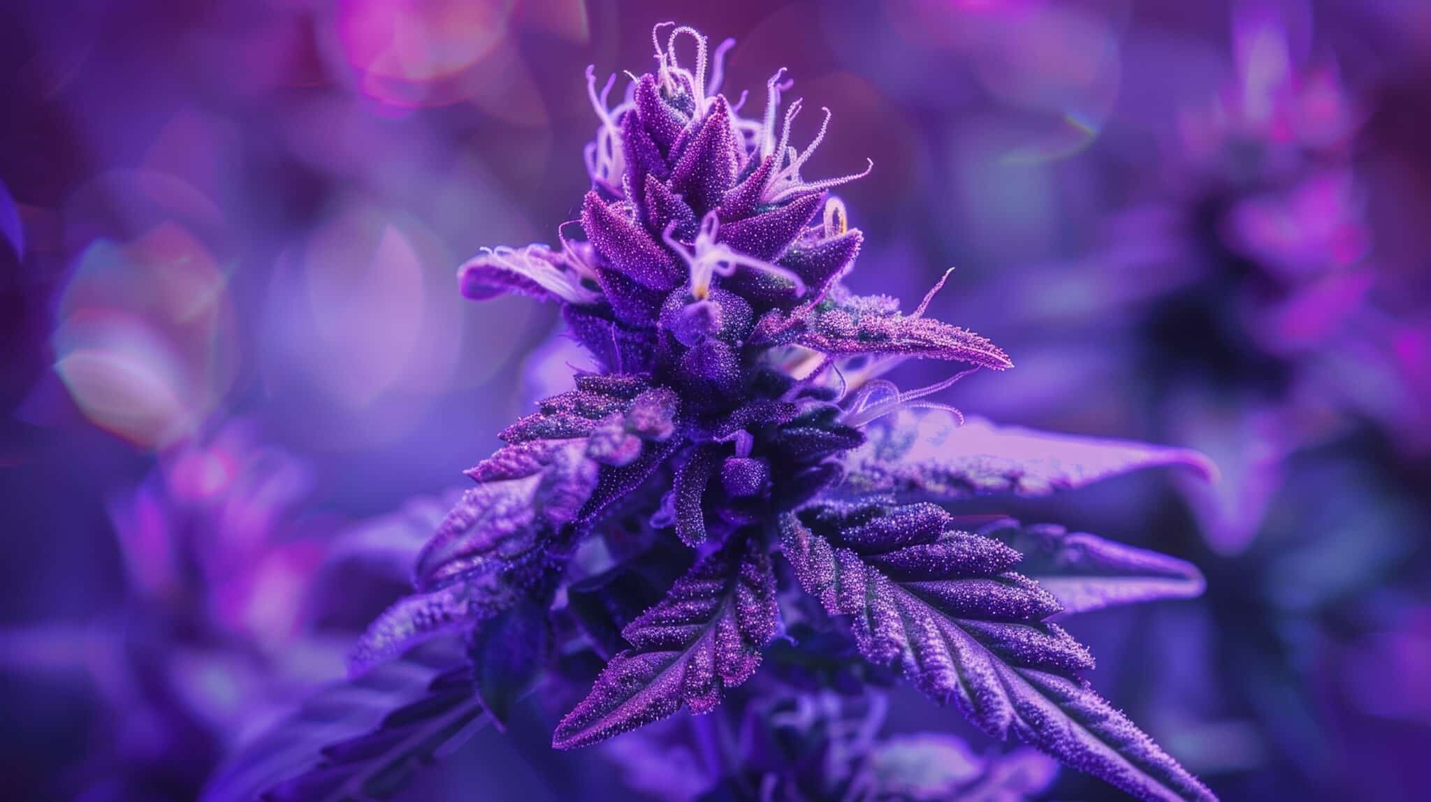 What Makes Some Marijuana Purple?